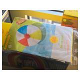 Giant Rainbow theme Sprinkler & Beach Ball (in original box) Giant Rainbow theme Sprinkler & Beach Ball (in original box)