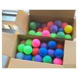 Lot of (2 Boxes / 100) Ping Pong Balls Lot of (2 Boxes / 100) Ping Pong Balls
