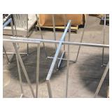 Lot of (3) 42" Metal High Top Banquet Table Base Lot of (3) 42" Metal High Top Banquet Table Base