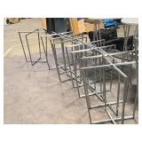 Lot of (8) 31" Metal High Top Banquet Table Base Lot of (8) 31" Metal High Top Banquet Table Base