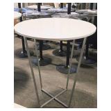 Laminate Top / Metal Base High Top Banquet Table 43" x 36" Laminate Top / Metal Base High Top Banquet Table 43" x 36"