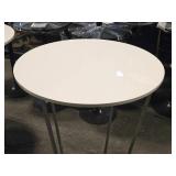 Laminate Top / Metal Base High Top Banquet Table 43" x 36" Laminate Top / Metal Base High Top Banquet Table 43" x 36"