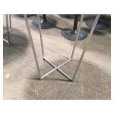 Laminate Top / Metal Base High Top Banquet Table 43" x 36" Laminate Top / Metal Base High Top Banquet Table 43" x 36"