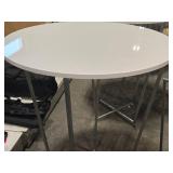 Laminate Top / Metal Base High Top Banquet Table 43" x 36" Laminate Top / Metal Base High Top Banquet Table 43" x 36"