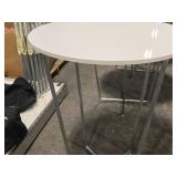 Laminate Top / Metal Base High Top Banquet Table 43" x 36" Laminate Top / Metal Base High Top Banquet Table 43" x 36"
