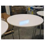 Laminate Top / Metal Base High Top Banquet Table 43" x 36" Laminate Top / Metal Base High Top Banquet Table 43" x 36"