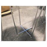 Laminate Top / Metal Base High Top Banquet Table 43" x 36" Laminate Top / Metal Base High Top Banquet Table 43" x 36"
