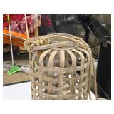 17" Wicker Hanging Candleholder Décor 17" Wicker Hanging Candleholder Décor