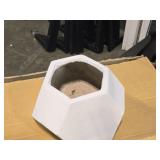 Lot of (2 Boxes) Accent Décor Plaster Vase Décor / Centerpiece 6 1/2" x 12" 4-count ( 8 total items ) Lot of (2 Boxes) Accent Décor Plaster Vase Décor / Centerpiece 6 1/2" x 12" 4-count ( 8 total items )