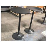 Lot of (2) High Top Table 40" x 24" Lot of (2) High Top Table 40" x 24"