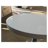 Display Table with Metal Base 47" x 25 1/2" x 29 1/2" (Oval) Display Table with Metal Base 47" x 25 1/2" x 29 1/2" (Oval)