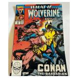 What If? #16 Aug 1990 Wolverine / Conan Marvel Comic Book What If? #16 Aug 1990 Wolverine / Conan Marvel Comic Book