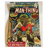 Man-Thing #22 1975 Marcel Comic Book Last Issue Man-Thing #22 1975 Marcel Comic Book Last Issue
