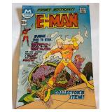 E-Man #1 October 1973 Bronze Age Charlton Comic Books E-Man #1 October 1973 Bronze Age Charlton Comic Books