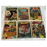 (6) DC Comic Lot - Superboy, Super girl, Batman, Arak, Justice league, Crisis of Infinite Earths (6) DC Comic Lot - Superboy, Super girl, Batman, Arak, Justice league, Crisis of Infinite Earths