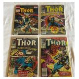 (4) Thor Marvel 1988-1989 Comic Books (4) Thor Marvel 1988-1989 Comic Books