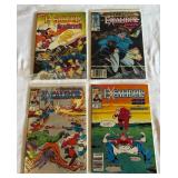 (4) Excalibur 1988-1989 Marvel Comic Books (4) Excalibur 1988-1989 Marvel Comic Books