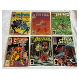 (6) Various Marvel Comic Books - Red Sonja, Dazzler, Squadron Supremen, The Thing, Crystal Warrior, Sectaurs (6) Various Marvel Comic Books - Red Sonja, Dazzler, Squadron Supremen, The Thing, Crystal Warrior, Sectaurs