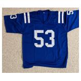Darius Leonard Colts Signed Custom NFL Jersey XL (Beckett) Darius Leonard Colts Signed Custom NFL Jersey XL (Beckett)