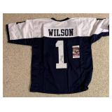 Cedric Wilson Cowboys Signed Custom NFL Jersey XL (JSA) Cedric Wilson Cowboys Signed Custom NFL Jersey XL (JSA)