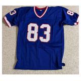 Andre Reed Bills Signed Custom NFL Jersey Inscribed "HOF  Andre Reed Bills Signed Custom NFL Jersey Inscribed "HOF