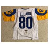 Henry Ellard Rams Signed Custom NFL Jersey XL (JSA) Henry Ellard Rams Signed Custom NFL Jersey XL (JSA)
