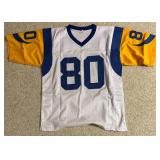 Henry Ellard Rams Signed Custom NFL Jersey XL (JSA) Henry Ellard Rams Signed Custom NFL Jersey XL (JSA)