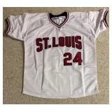 Whitey Herzog Cardinals Signed Custom MLB Jersey XL (JSA) Whitey Herzog Cardinals Signed Custom MLB Jersey XL (JSA)