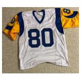 Henry Ellard Rams Signed Custom NFL Jersey XL (JSA) Henry Ellard Rams Signed Custom NFL Jersey XL (JSA)