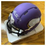 Alexander Mattison Vikings Signed NFL Mini Helmet (Vikings Certified) Alexander Mattison Vikings Signed NFL Mini Helmet (Vikings Certified)