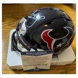 Keke Coutee Texans Signed NFL Mini Helmet (Beckett) Keke Coutee Texans Signed NFL Mini Helmet (Beckett)