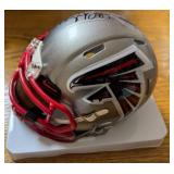 Jamal Anderson Falcons Signed Flash Alternate NFL Mini Helmet (JSA) Jamal Anderson Falcons Signed Flash Alternate NFL Mini Helmet (JSA)