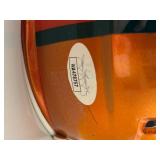 Greg Rousseau Miami Hurricanes Signed Flash Alternate NCAA Mini Helmet (JSA) Greg Rousseau Miami Hurricanes Signed Flash Alternate NCAA Mini Helmet (JSA)
