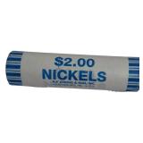 One roll of 2024-D Jefferson Nickels contains 40 coins. These are very hard to find!