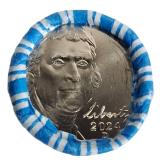 One roll of 2024-D Jefferson Nickels contains 40 coins. These are very hard to find!