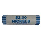 One roll of 2024-D Jefferson Nickels contains 40 coins. These are very hard to find!