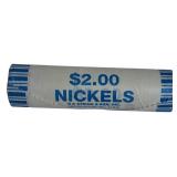 One roll of 2024-D Jefferson Nickels contains 40 coins. These are very hard to find!