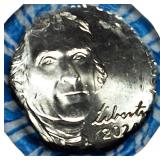 One roll of 2024-D Jefferson Nickels contains 40 coins. These are very hard to find!