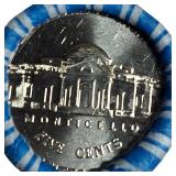 One roll of 2024-D Jefferson Nickels contains 40 coins. These are very hard to find!