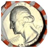 One roll of 1976 quarters, either D or P mint, in nice condition.