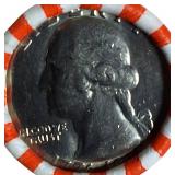 One roll of 1976 quarters, either D or P mint, in nice condition.