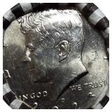 Ten Dollar Bank Rolled 2023 Kennedy Half Dollars in Nice Condition.