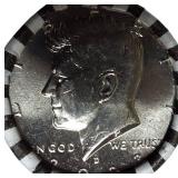 Ten Dollar Bank Rolled 2023 Kennedy Half Dollars in Nice Condition.