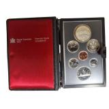 1986 Canadian Silver Proof Set