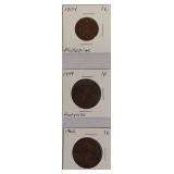 Old World Copper Coins from Various Countries.