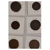 Old World Copper Coins from Various Countries.