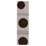 Old World Copper Coins from Various Countries.