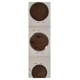 Old World Copper Coins from Various Countries.