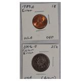 Great Collection of Errors & Coin Oddities!