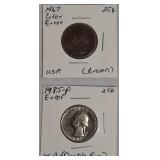 Great Collection of Errors & Coin Oddities!